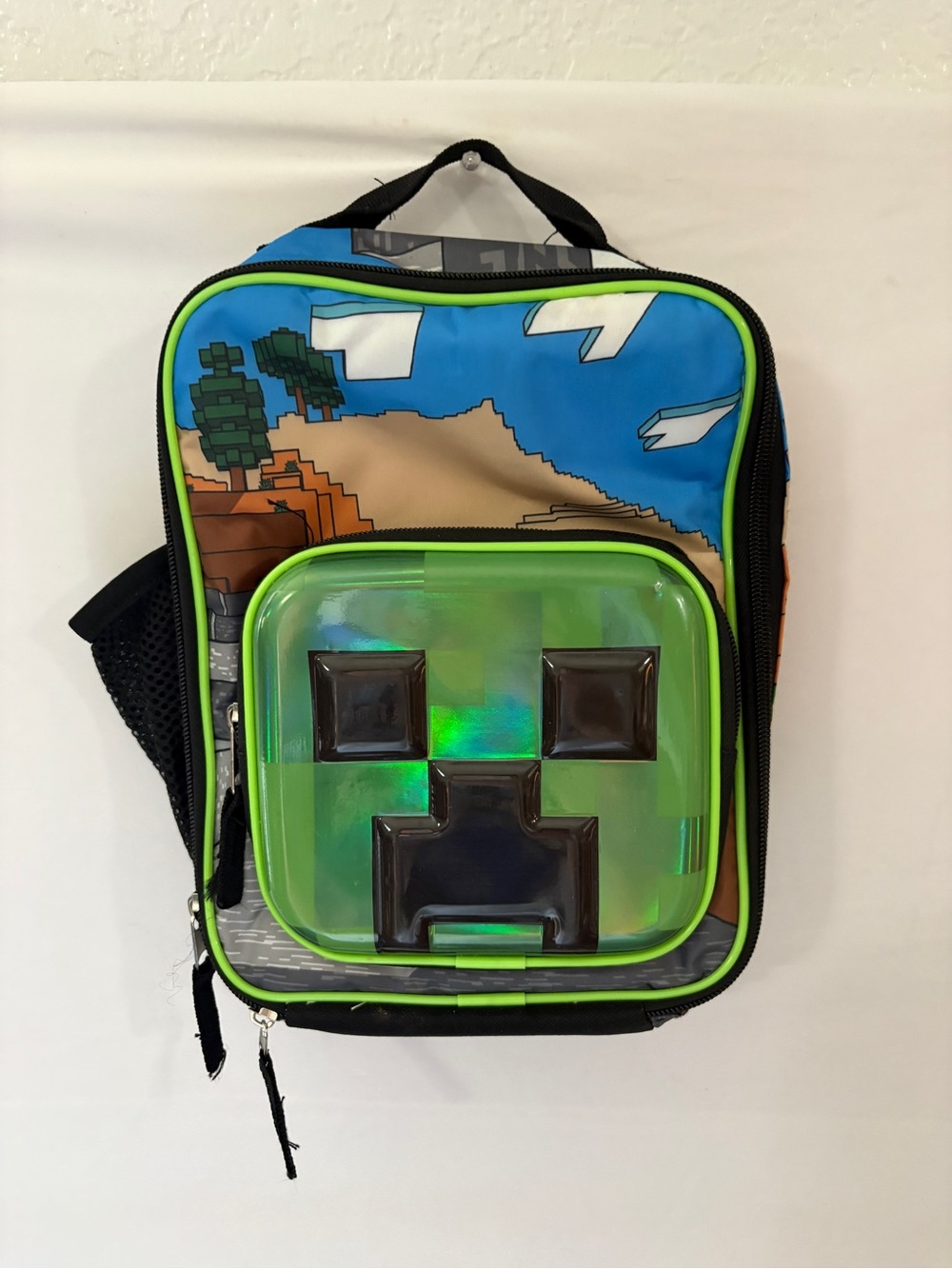 Minecraft Green Creeper Lunchbox